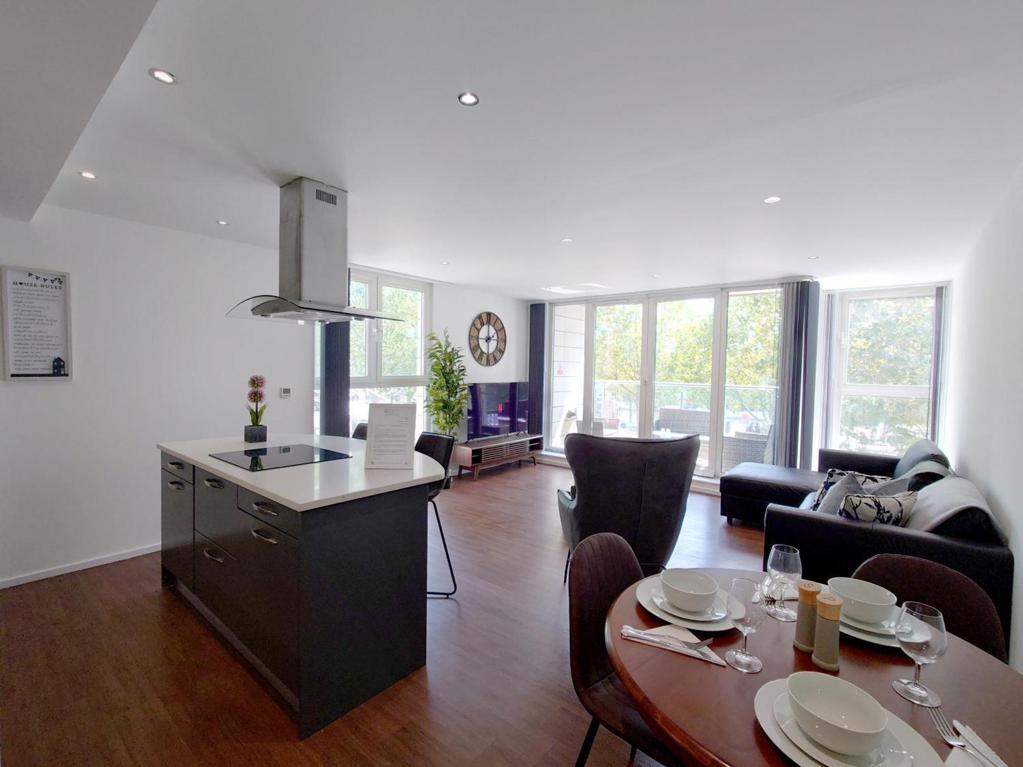 Fully Serviced Two Bed Apartment By Excel & O2 Londra Esterno foto